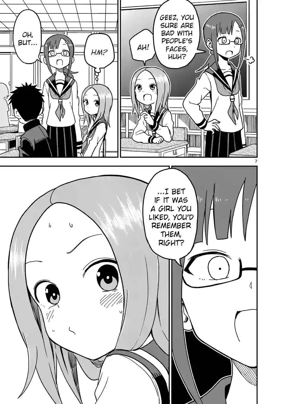 Karakai Jouzu no (Moto) Takagi-san Chapter 100 7